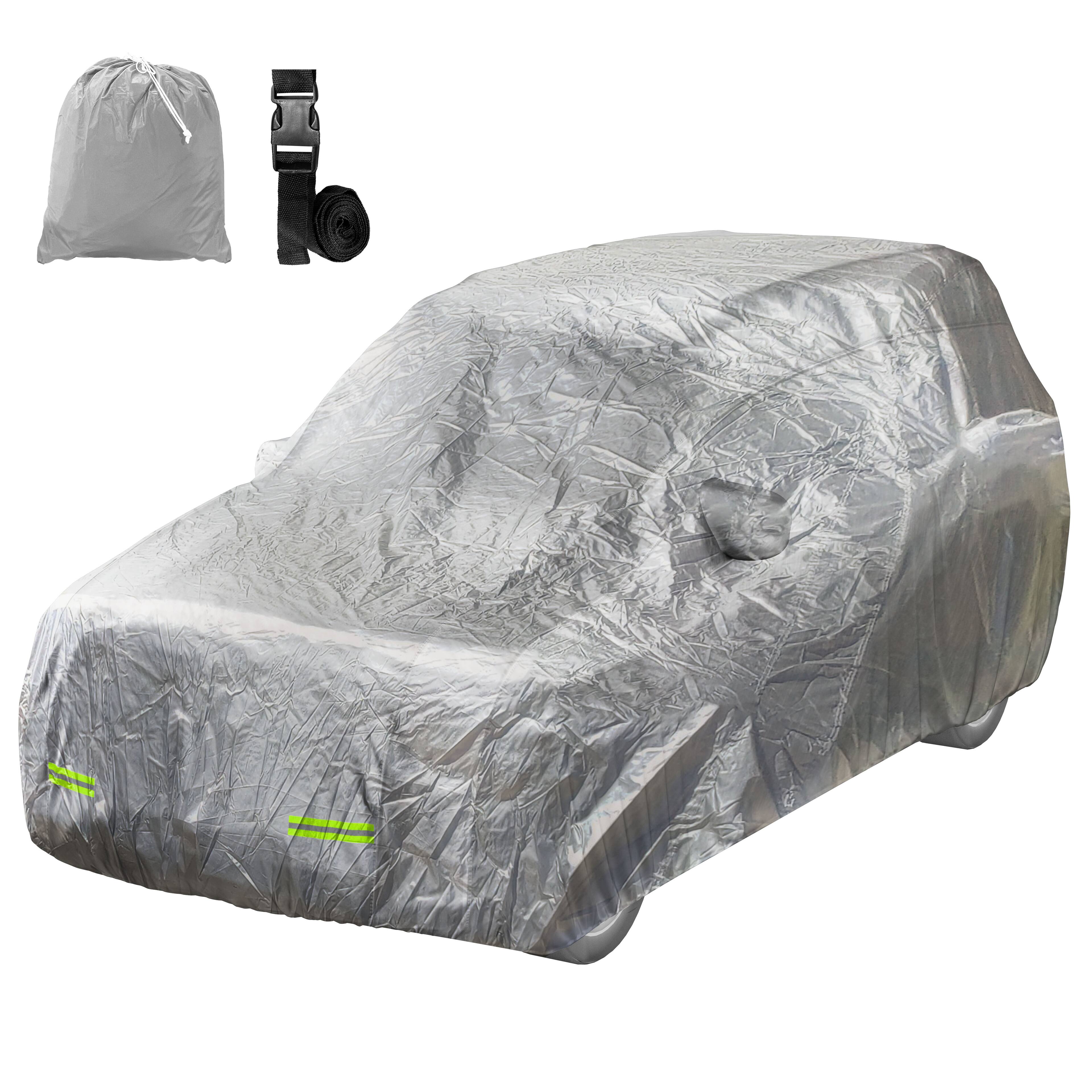 Front. Mockins - 182 in x 74 in x 68 in 190T Polyester Full Exterior S SUV Car Cover.