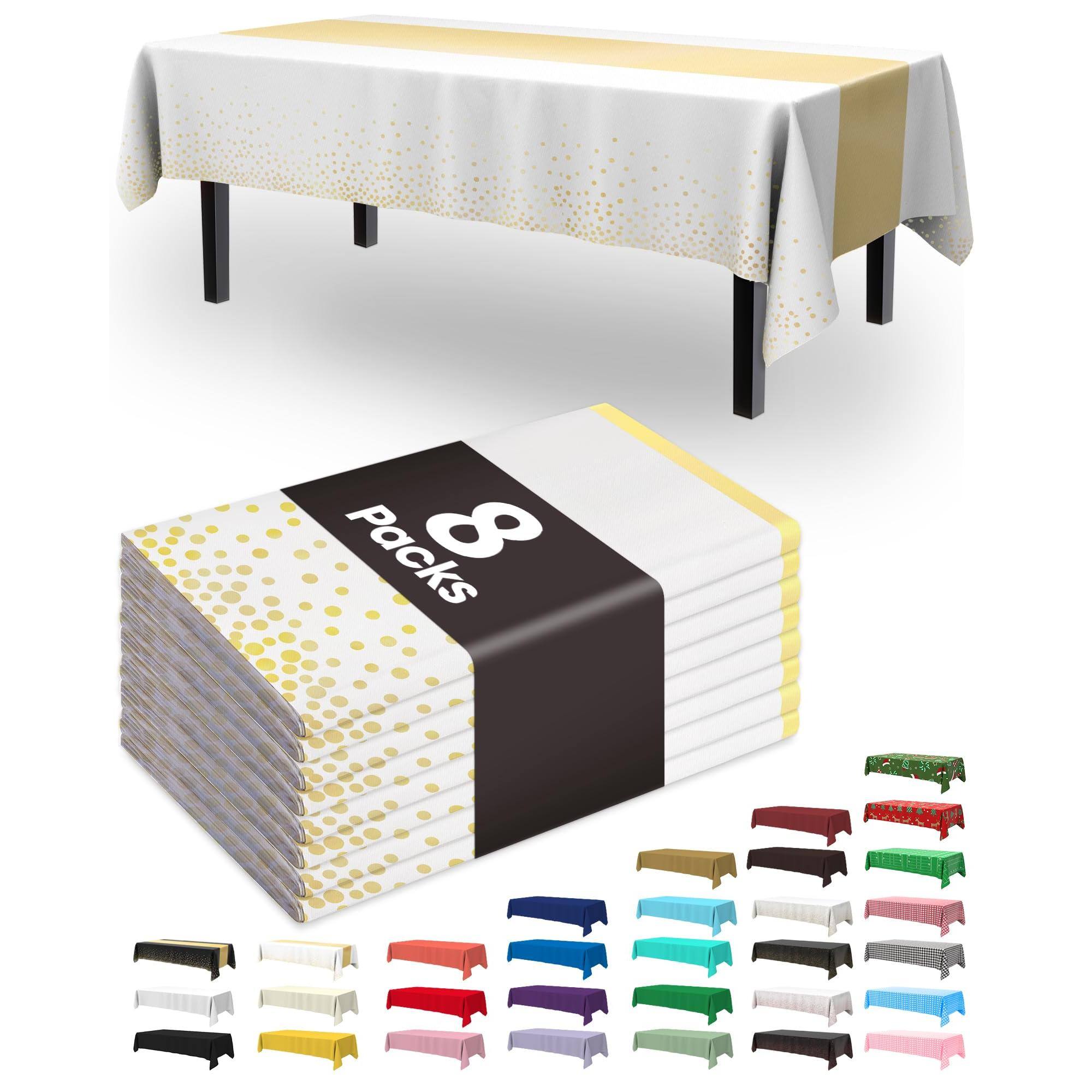 White Gold-54" X 108" Rectangle