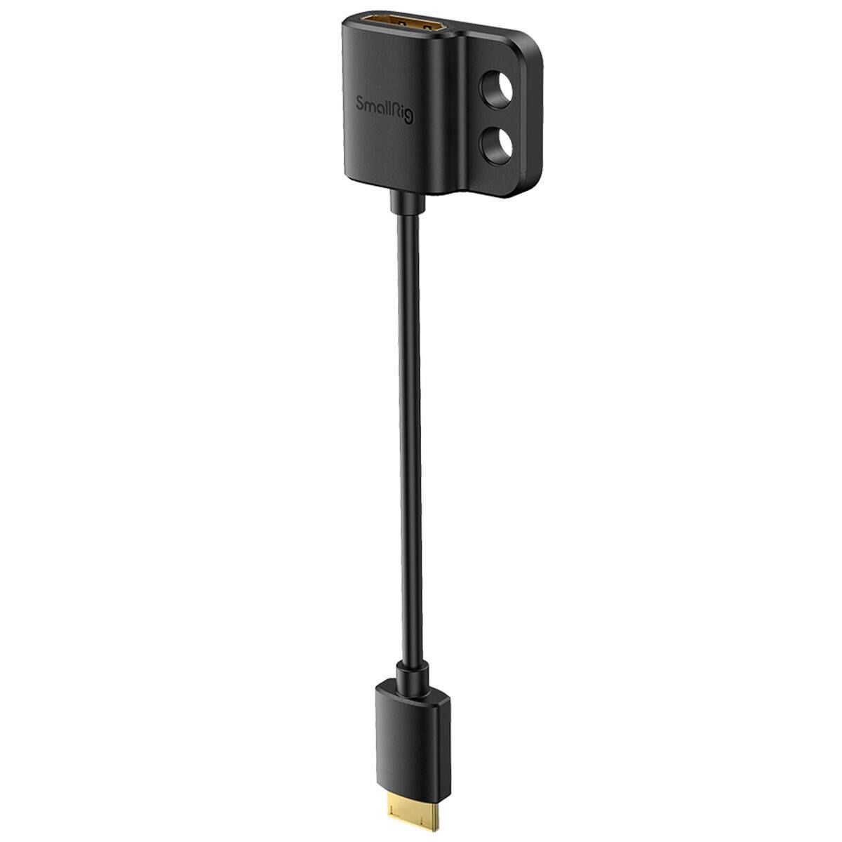 Front. Smallrig - SmallRig Ultra Slim 4K HDMI Type C to A Adapter Cable.