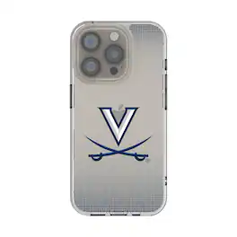 Keyscaper - NCAA - Virginia Cavaliers Linen Logo iPhone Clear Case - 15 - Multicolor