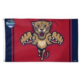 WinCraft - Florida Panthers 2026 Winter Classic 3' x 5' Single-Sided Deluxe Flag - Multicolor