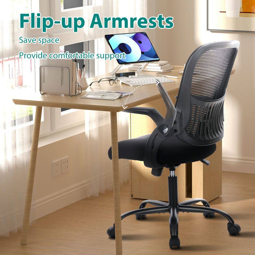 Flip-up Armrests  
Save space  
Provide comfortable support