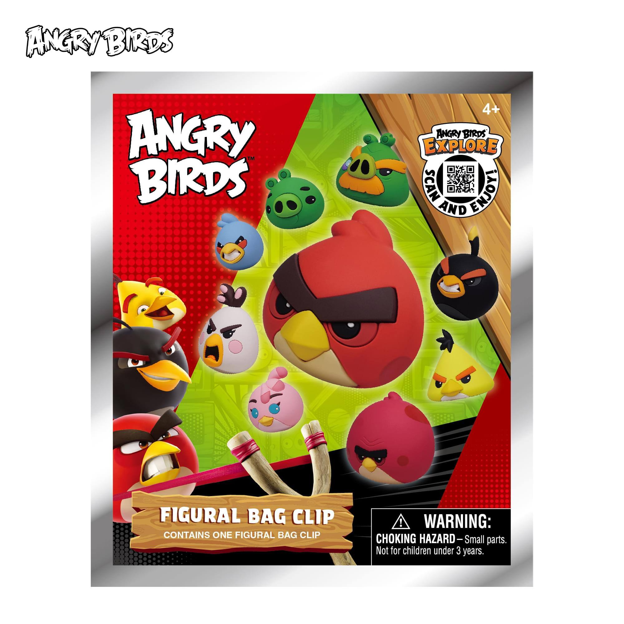 Monogram Angry Birds Series 1 Blind Bag 3D Foam Bag Clip | One Random ...