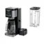 Ninja 65 is a coffee maker that comes with a glass carafe. It has a timer and a digital clock, making it easy to use and convenient for busy mornings. The coffee maker is black and silver in color, and it is designed to make coffee quickly and efficiently. The Ninja 65 is a popular choice for coffee lovers who want a reliable and high-quality coffee maker for their home or office.