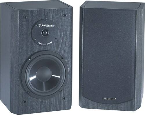 Angle View: Bic America DV62SIB 6.5" Bookshelf Speakers