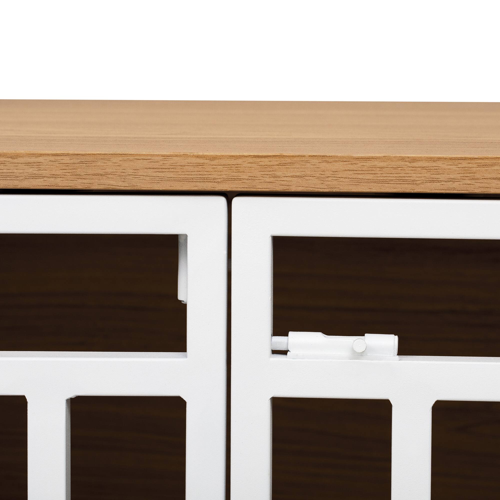 Alt View 6. Spaco - Spaco 32.5"L 2 IN 1 Dog Kennel Bookshelf Combo, Modern Wood Storage Ladder for Small Dogs 50lbs - Ancient Oak.