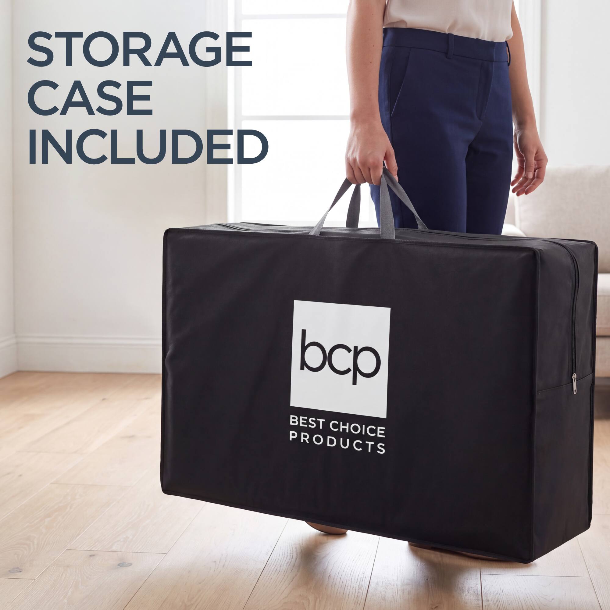 STORAGE CASE INCLUDED  
bcp BEST CHOICE PRODUCTS