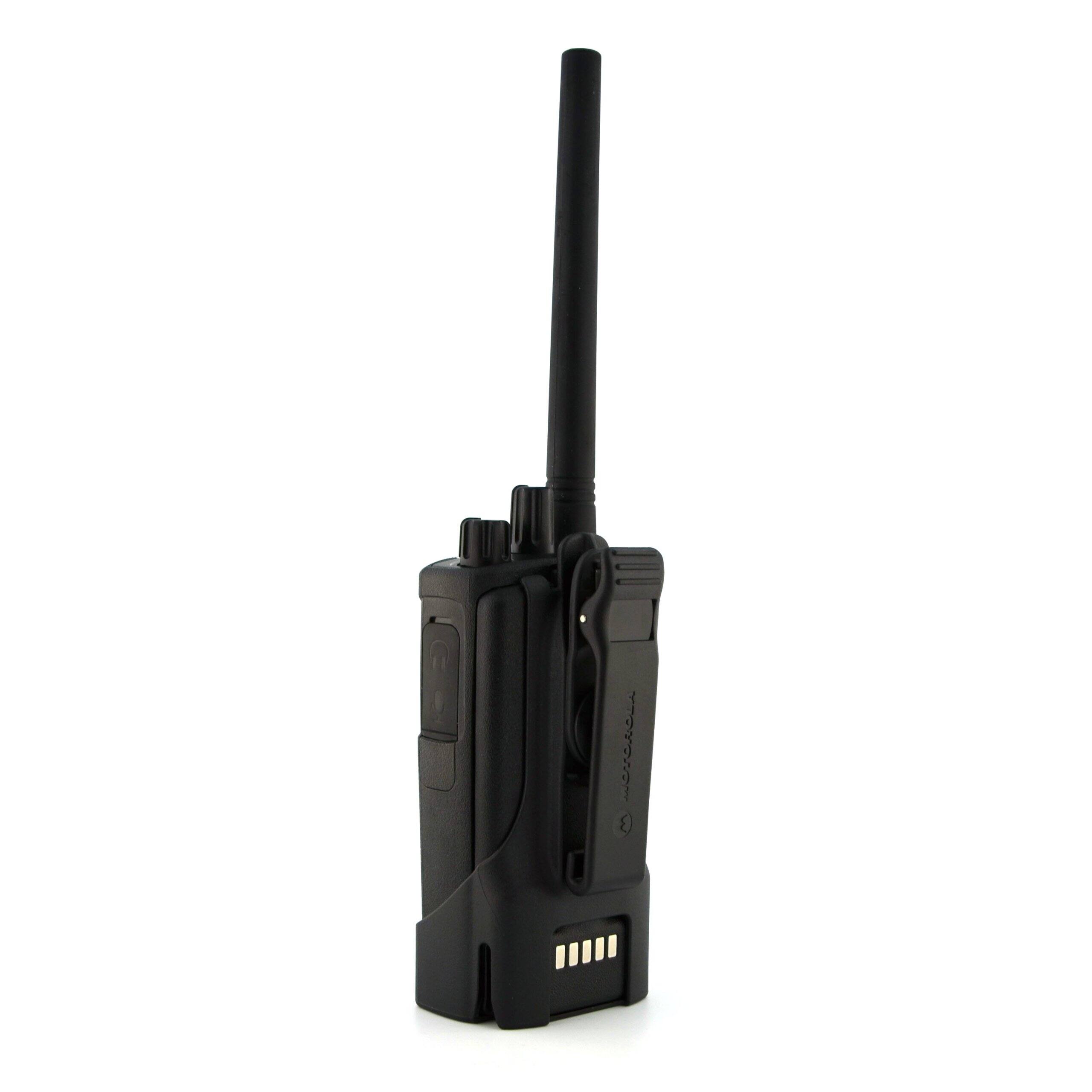 Left. Motorola - 8 Pack of Motorola RMV2080 Two Way Radio Walkie Talkies - Black.