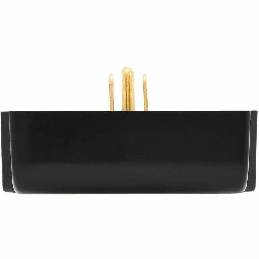 Alt View 5. Tripp Lite - Tripp Lite by Eaton 6-Outlet Surge Protector Direct Plug-In 750 Joules Diagnostic LED Black - Receptacles: 6 x NEMA - Unknown.