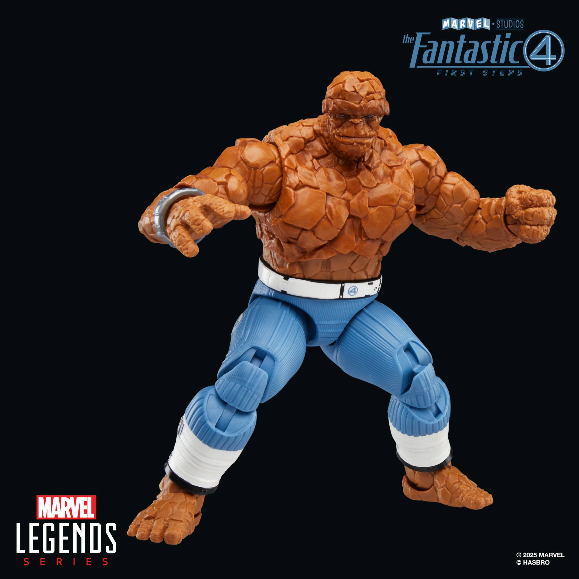 The Fantastic Four First Steps Marvel Legends Series action figure is a part of the Marvel Legends series by Hasbro.