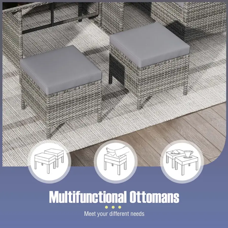 Multifunctional Ottomans Meet your different needs.