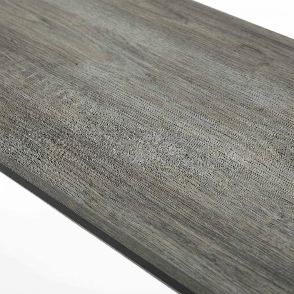 Alt View 1. BisonOffice - Modern French Oak Grey Study Desk With Sleek Workspace Design - French Oak Grey.