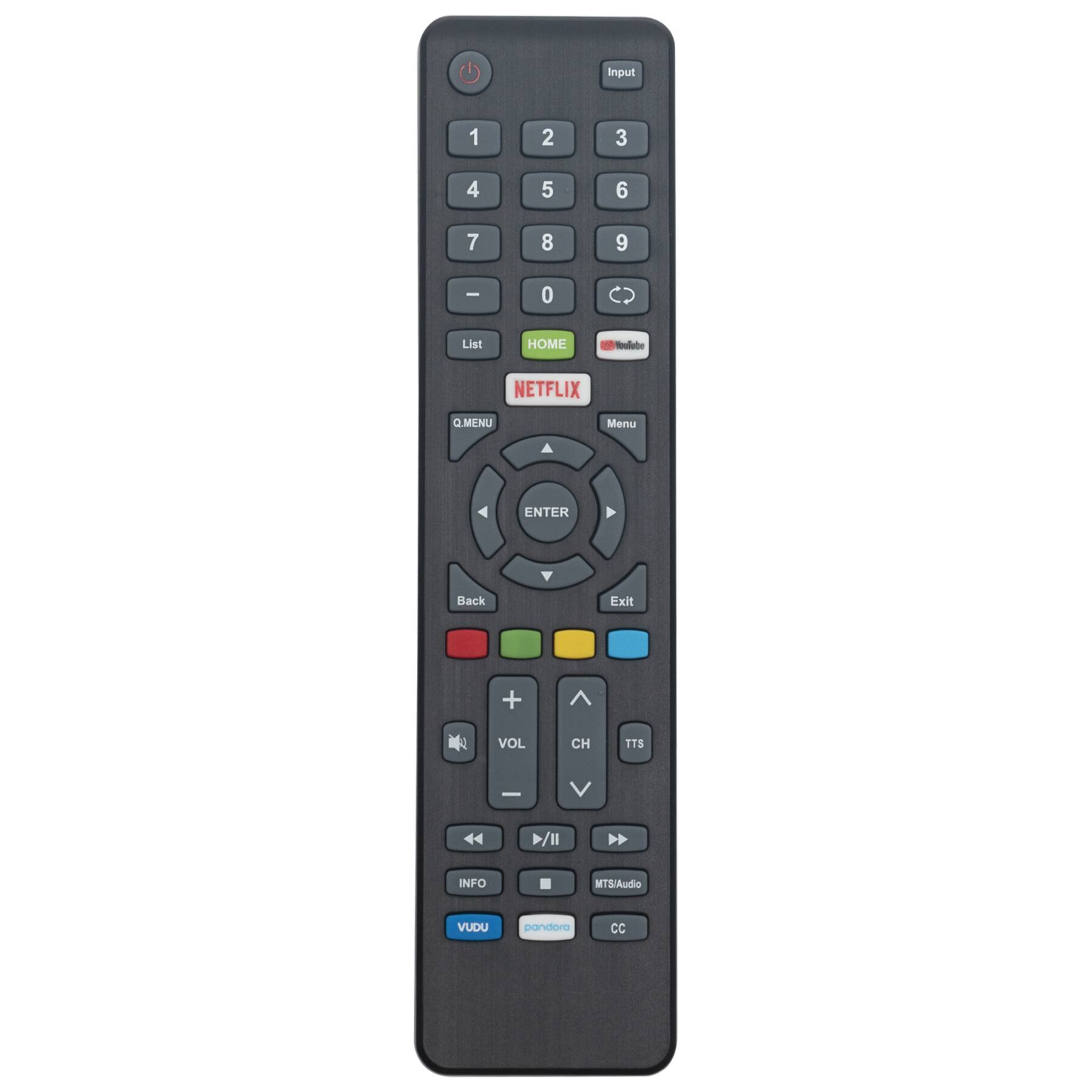 ALLIMITY - Replacement Remote, Fit for Element Smart TV E4SW5518 E4SFT5017 E4SFT5517 - Black