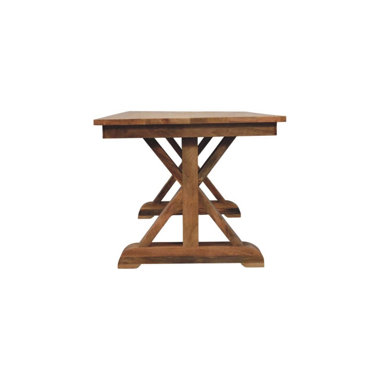 Alt View 5. Artisan Furniture - Artisan Furniture Solid WoodTreston Dining Table - Brown.