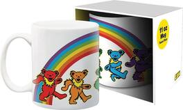NMR Distribution - Grateful Dead Dancing Bears 11 Ounce Ceramic Mug - Rainbow
