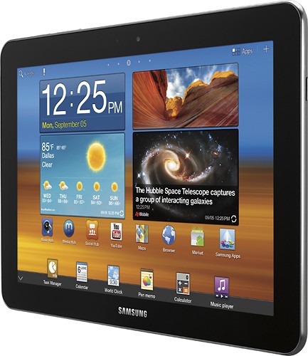 Samsung Galaxy Tab 10.1 P7500 Tablette Tactile 25,6 cm (10,1 Pouces), 3G,  Appareil Photo 3 MP, Android 3.1, mémoire Interne 16 Go Blanc