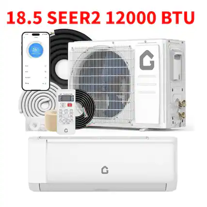 18.5 SEER2 12000 BTU