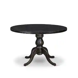 East West Furniture - Wood Dining Table - Black