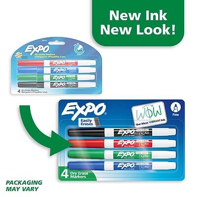 New Ink New Look!

EXPO EffaBle EXPO EXPO EXPO EXPO 4 a Set EXPO WOW Ink Fine Easily VIBRANT Erases our Most EXPO. 1 EXPO EXPO 1 EXPO 4 Dry Erase Markers PACKAGING MAY VARY

Easily Erases
Our Most VIBRANT Ink
Fine Tip

4 Dry Erase Markers
16mm