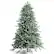 Alt View 18. Costway - 8ft Hinged Artificial Christmas Spruce Tree w/ 1658 Mixed PE & PVC Tips - Green/White.