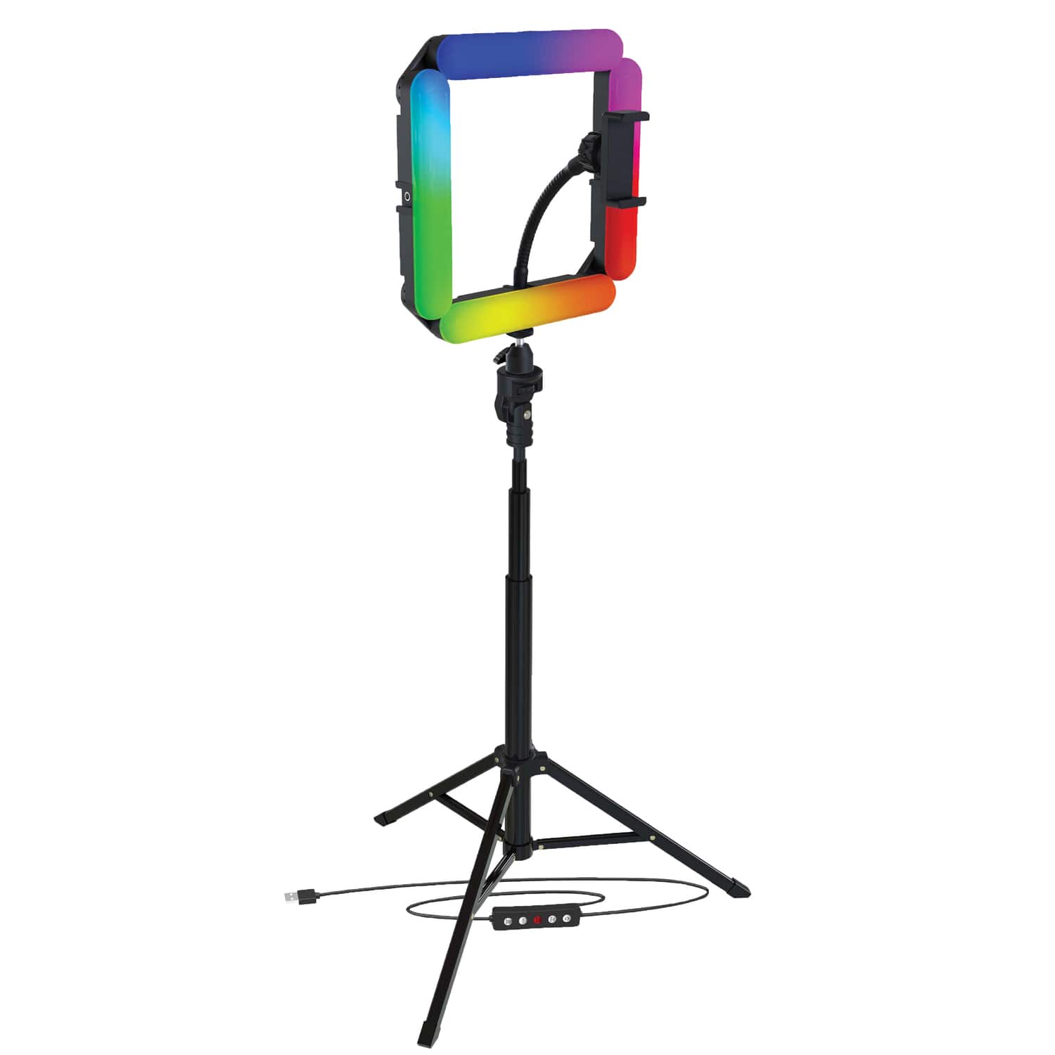 Bower - RGB Quad Modular Light Kit with Tripod - Black