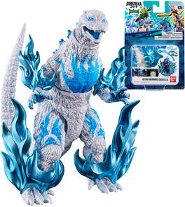 Bandai - Godzilla - Godziburst - Ultra Burning Godzilla Action Figure - COLLECTIBLES - Multicolor