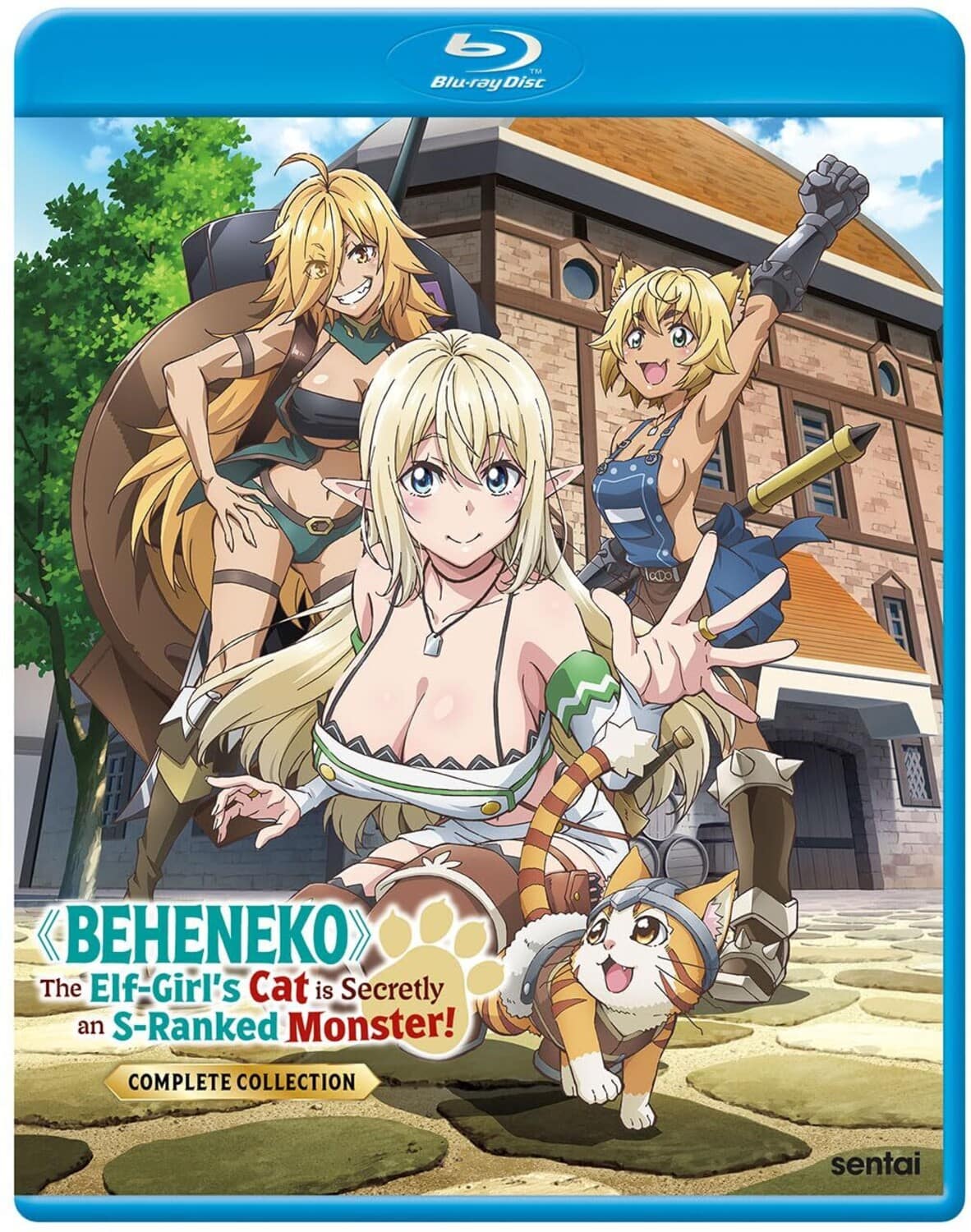 Beheneko: The Elf Girl's Cat Is Secretly An S-Ranked Monster Complete Collection   - BLU-RAY