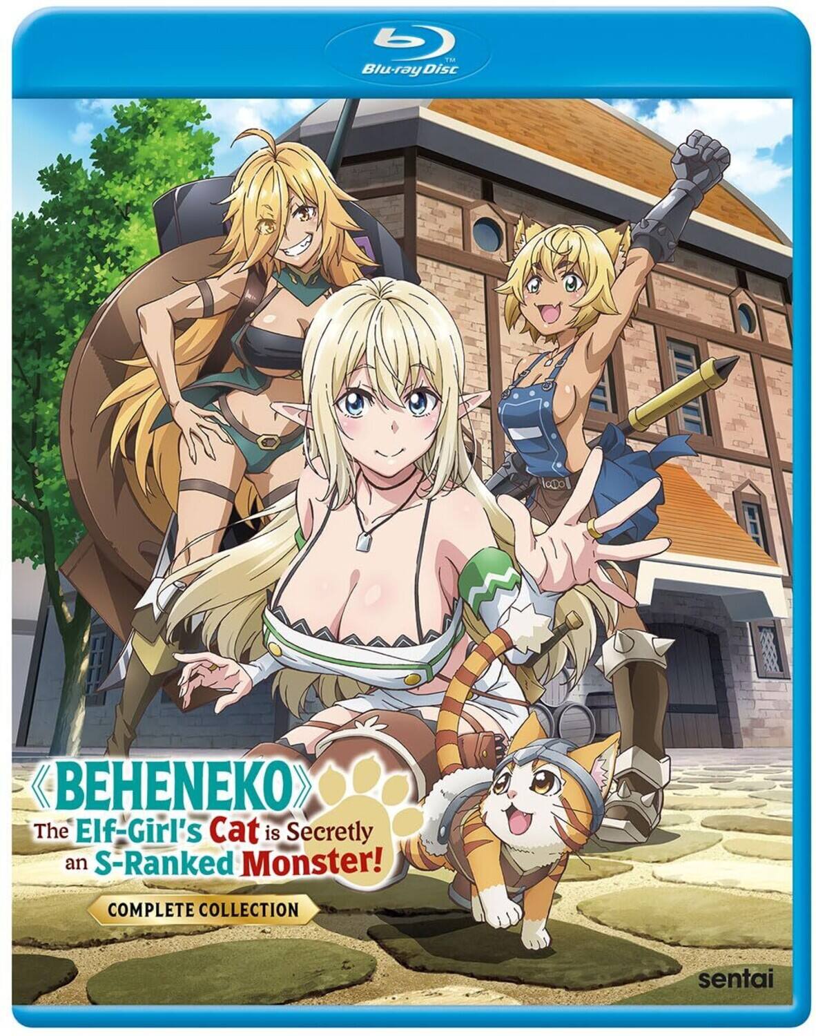 Front. Beheneko: The Elf Girl's Cat Is Secretly An S-Ranked Monster Complete Collection   - BLU-RAY.