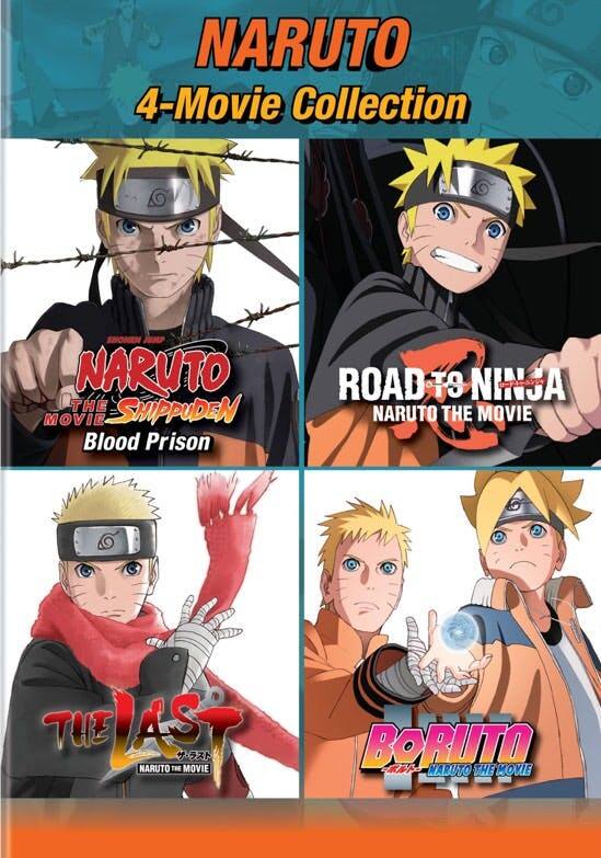 Naruto: 4-movie Collection (Box Set) [DVD] [Standard]