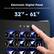Electronic Digital Panel
Electronic digital thermostat precisely controls the temperature to 0.1°F
32°F - 61°F