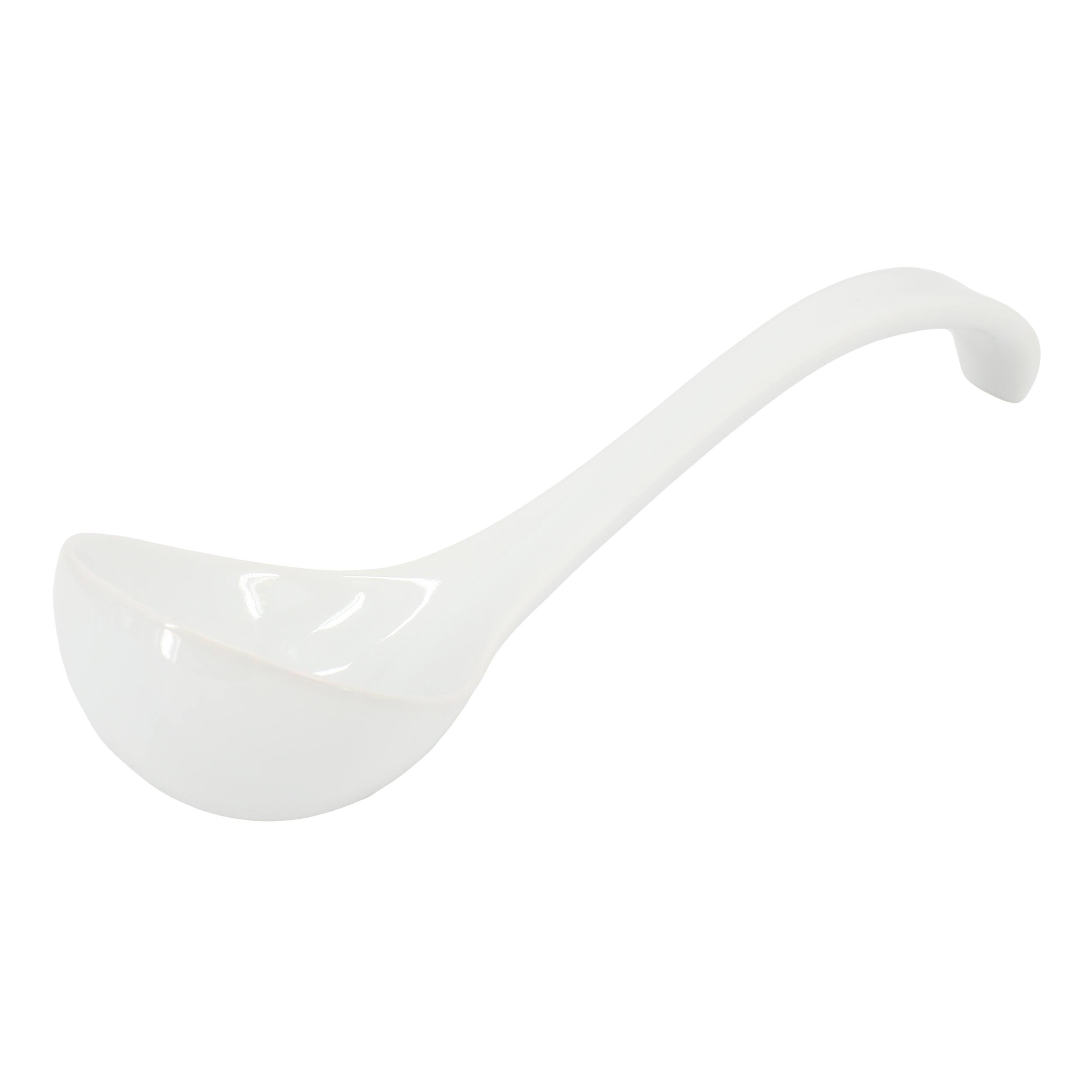 Alt View 2. Martha Stewart - Martha Stewart 5 Quart Fine Ceramic Pumpkin Soup Tureen With Lid and Ladle in White - White.