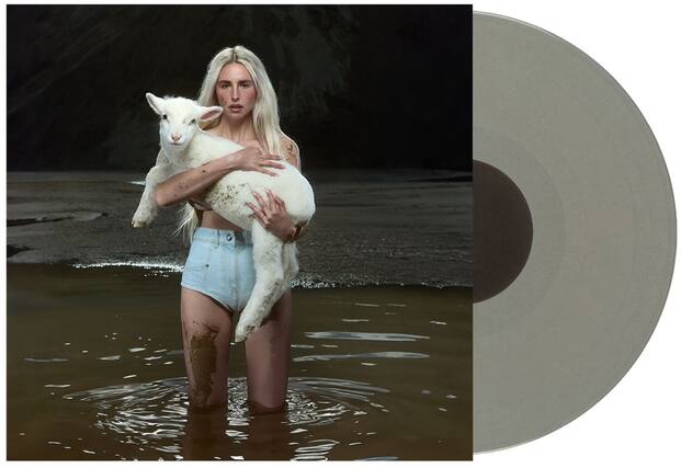 Front. Laurel - Palpitations - Opaque Gray - VINYL LP.