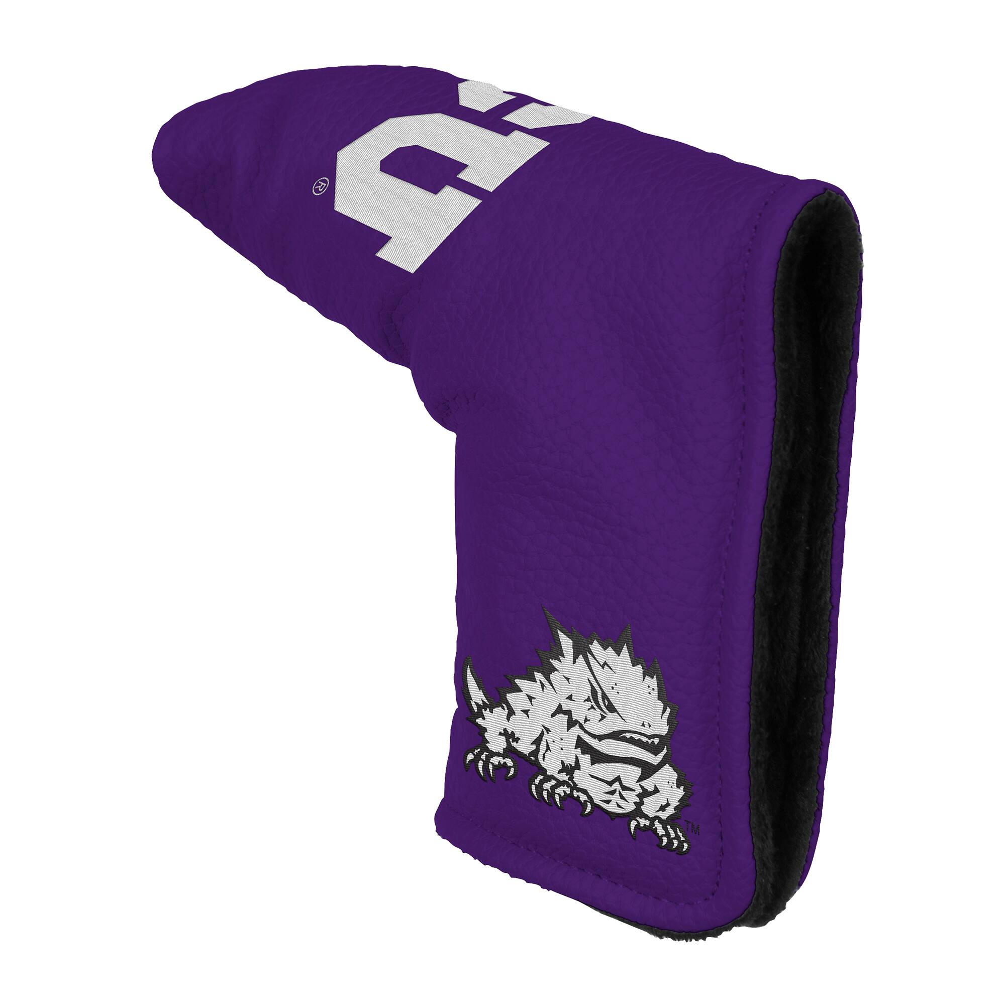 Front. WinCraft - TCU Horned Frogs Blade Putter Cover - Multicolor.