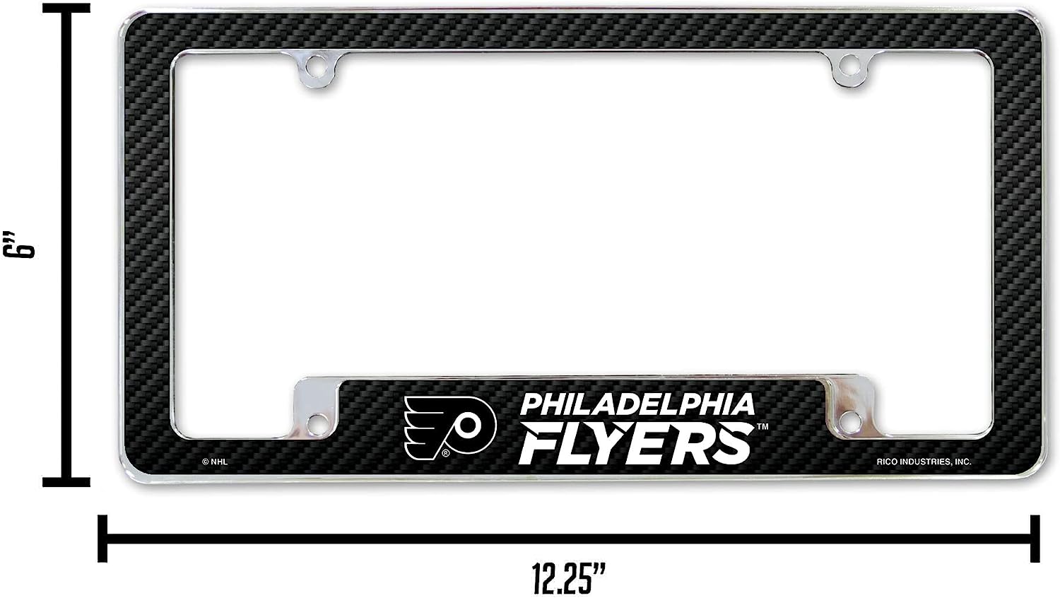 6" | NHL PHILADELPHIA FLYERS 12.25" RICO INDUSTRIES, INC.