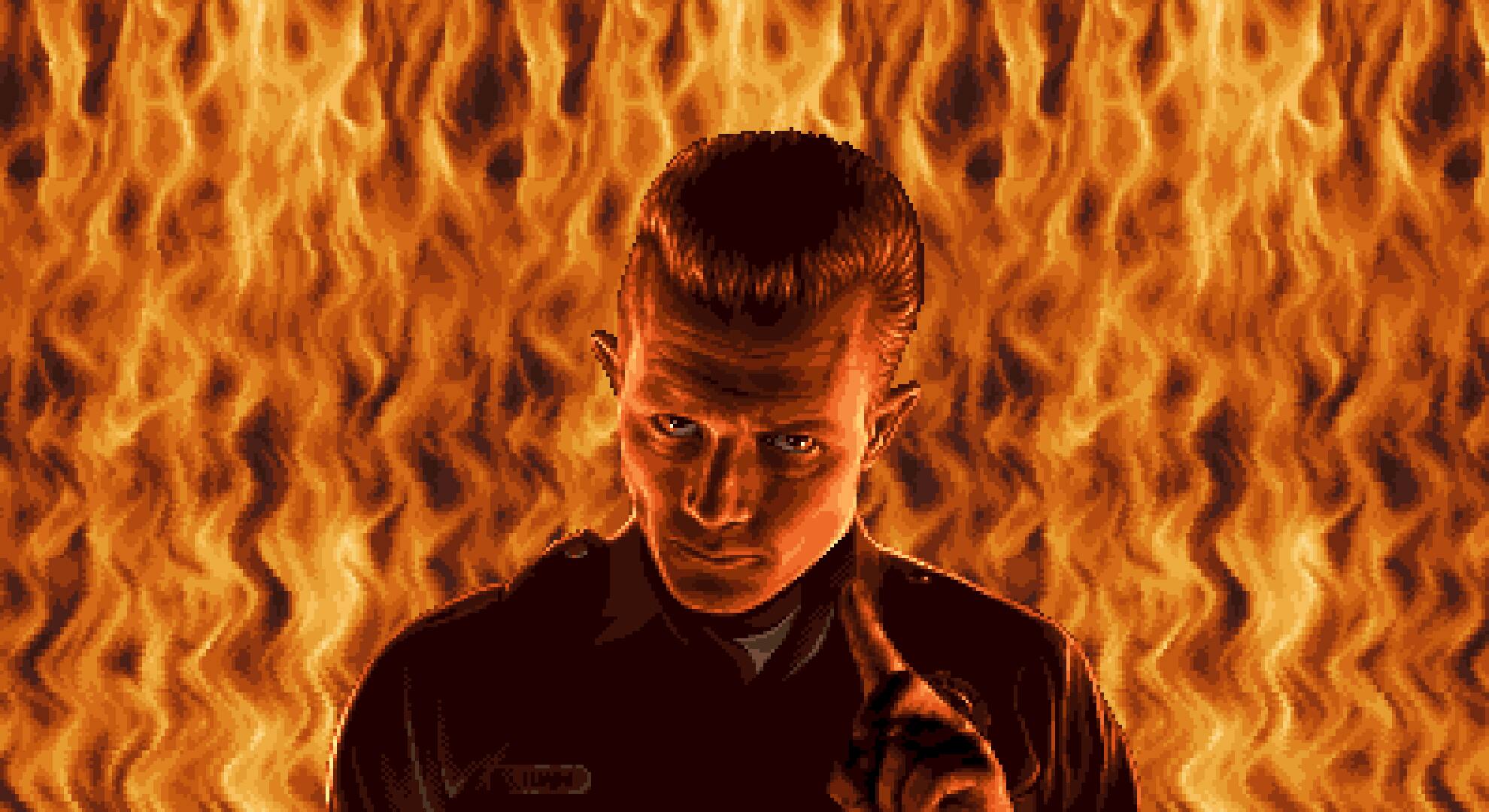 Left. Reef Entertainment - Terminator 2D: NO FATE.