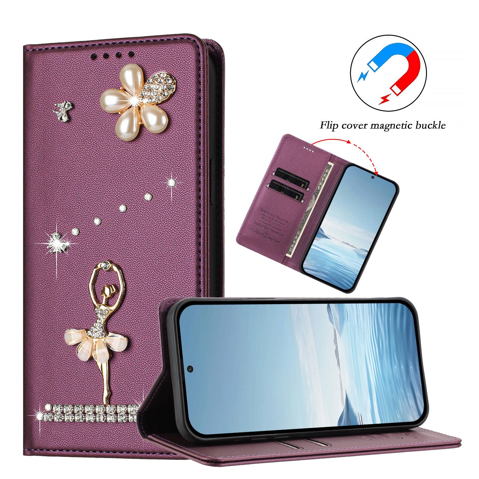 Flip cover magnetic buckle