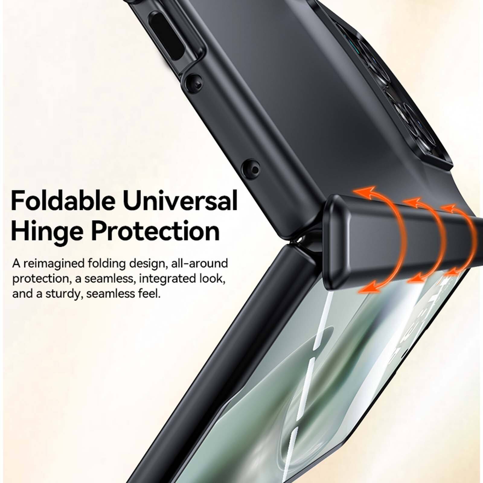 Foldable Universal Hinge Protection

A reimagined folding design, all-around protection, a seamless, integrated look, and a sturdy, seamless feel.