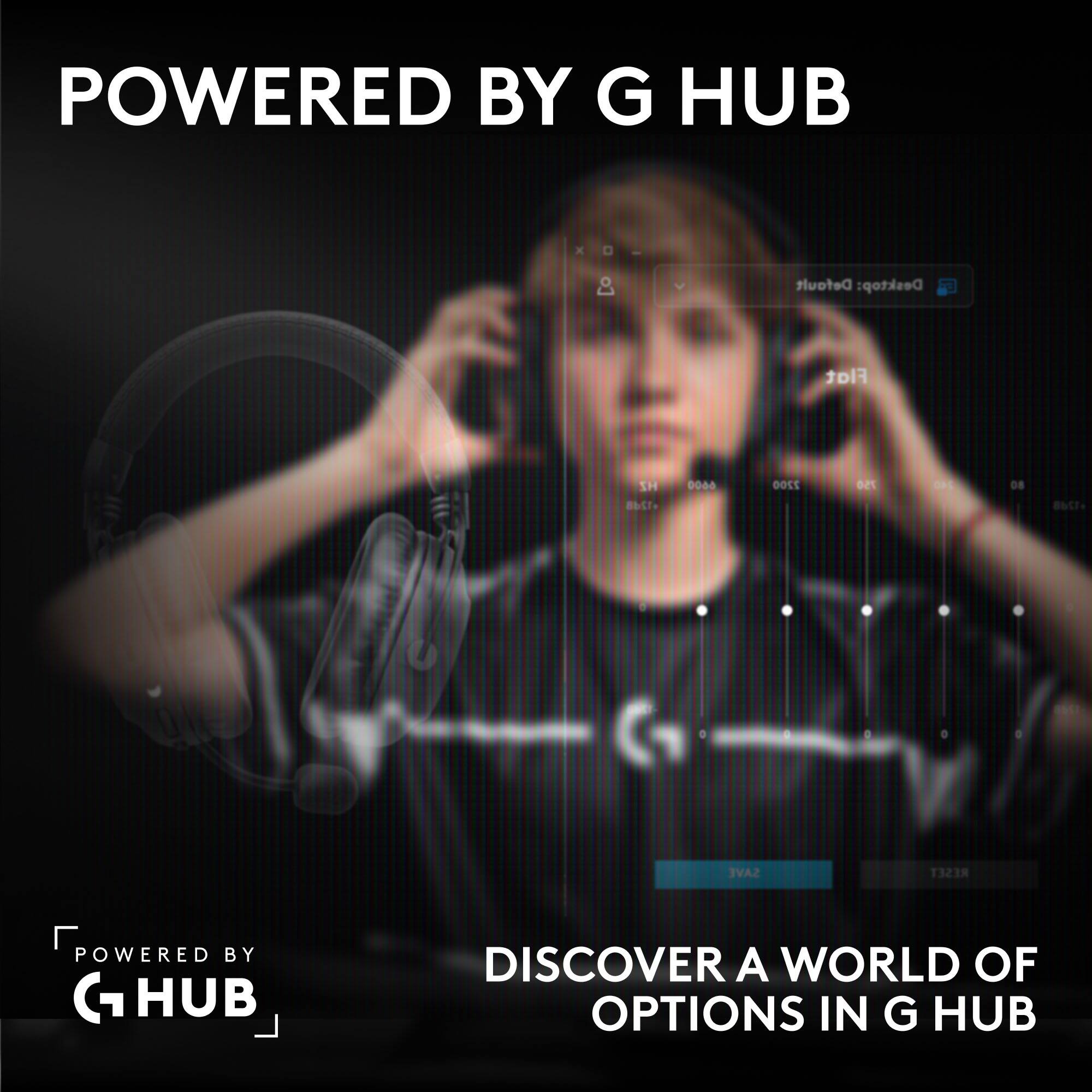POWERED BY G HUB

DISCOVER A WORLD OF OPTIONS IN G HUB