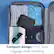 Compact design fits in your luggage while traveling