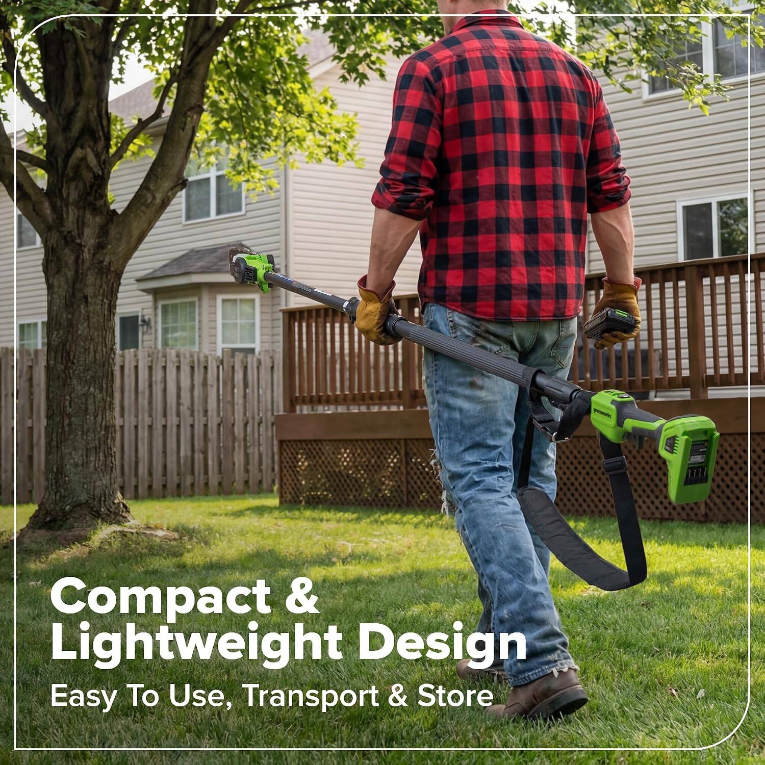 Compact & Lightweight Design  
Easy To Use, Transport & Store