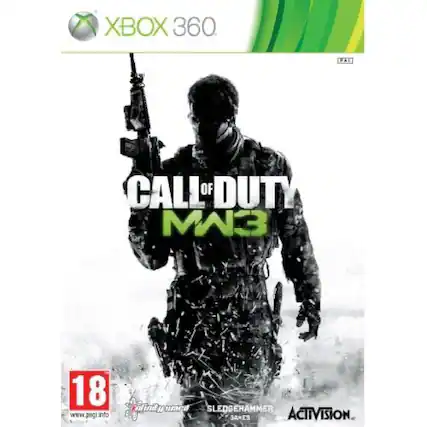 XBOX 360
CALL OF DUTY MW3
18 www.pegi.info
infinity ward
SLEDGEHAMMER GAMES
ACTIVISION - M (Mature 17+)