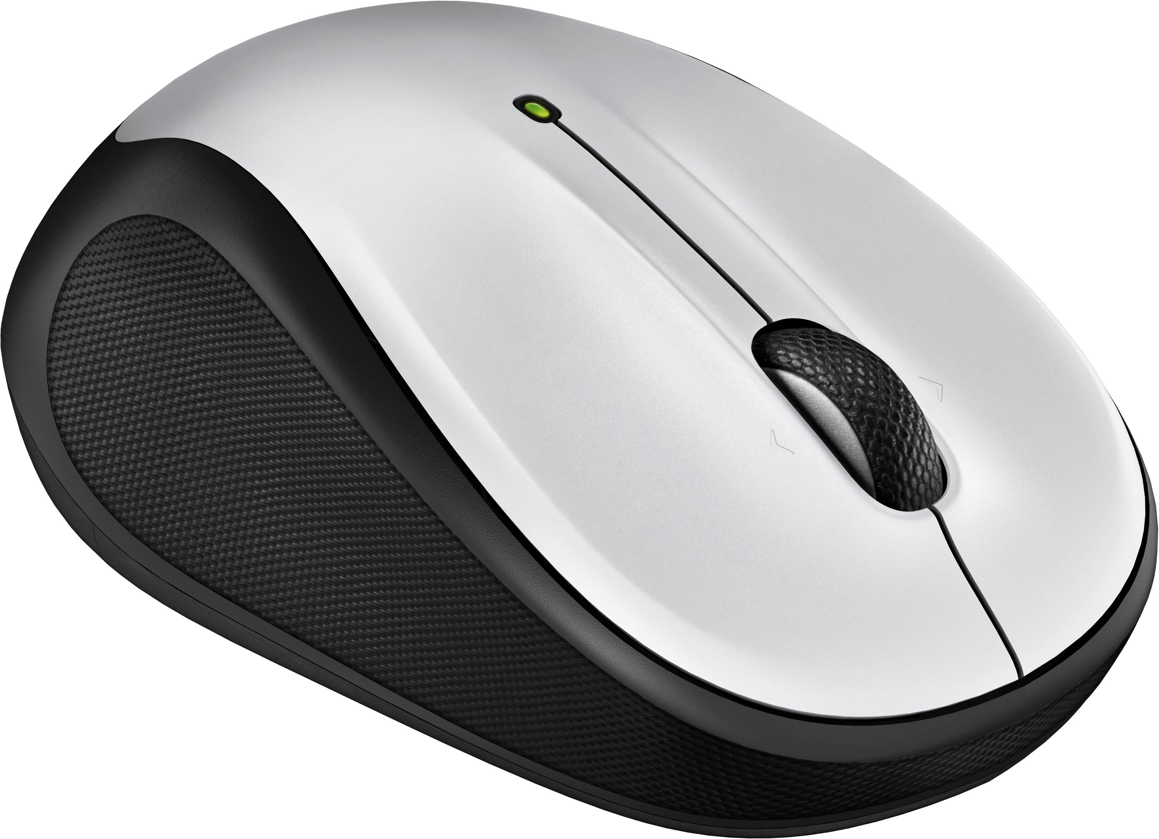 Alt View 4. Logitech - M325s Wireless Optical Compact Ambidextrous Mouse - Pale Gray.