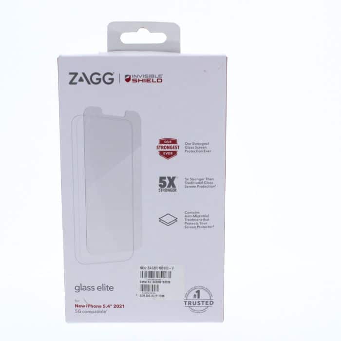 ZAGG - Screen Protector FIT Apple iPhone13 mini / iPhone 5.4" 2021 Glass Elite (ZAG200108903-V) - Clear
