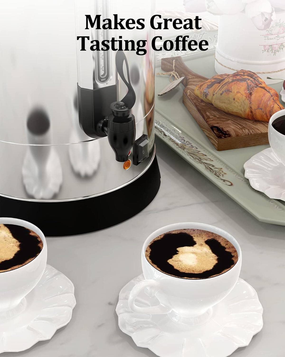 Makes Great Tasting Coffee