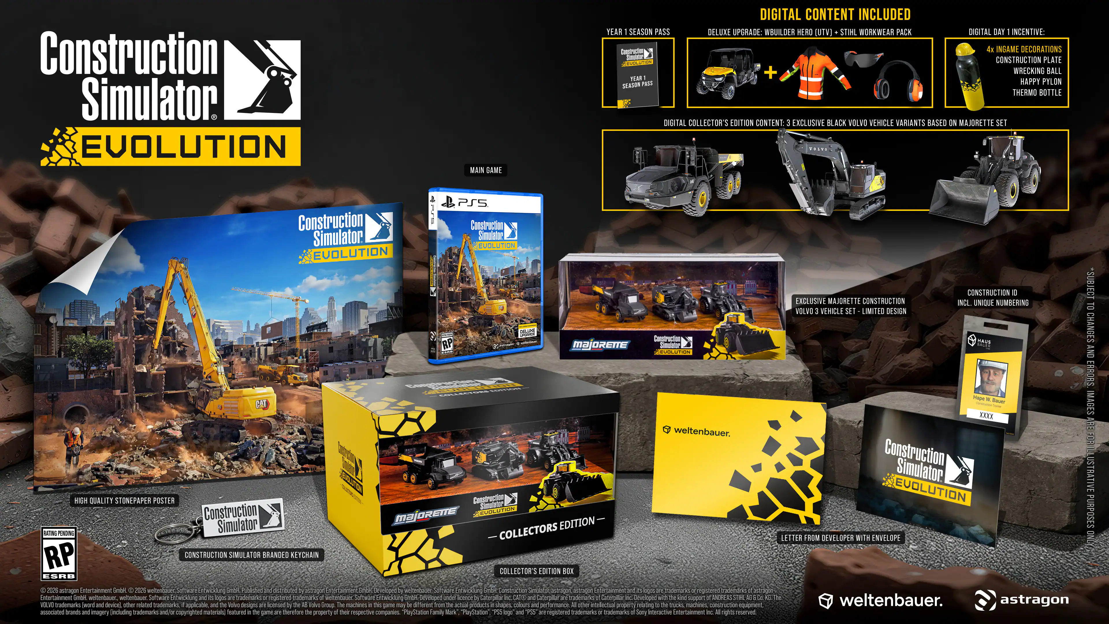 Contruction Simulator: Evolution Collector's Edition - PlayStation 5