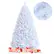 Alt View 21. Costway - 7ft Iridescent Tinsel Artificial Christmas Tree with 1156 Branch Tips - White.