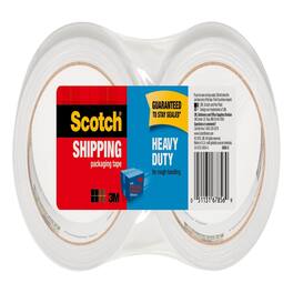 Scotch - 1.88 in. W X 54.6 yd L Shipping Tape