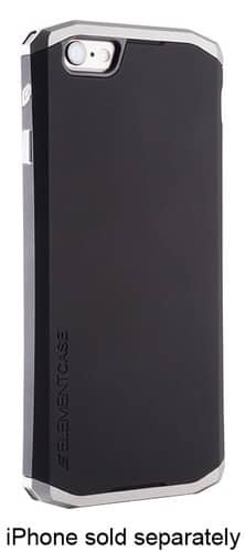 Front. Element - Solace 6 Hard Shell Case for Apple® iPhone® 6 - Black.