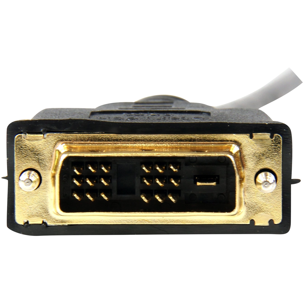 overskydende overliggende opskrift StarTech.com 6' HDMI to DVI-D Video Cable Black HDMIDVIMM6 - Best Buy
