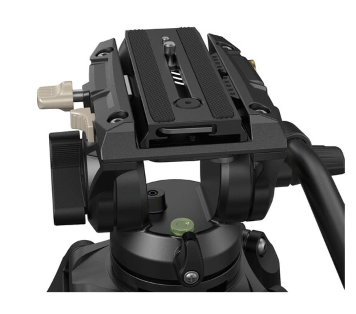 Alt View 5. Smallrig - SmallRig Heavy-Duty Fluid Head Tripod AD-01 3751B.